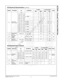 NC7SV00FHX Datasheet Page 7