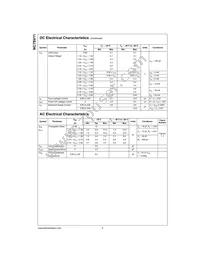 NC7SV11L6X Datasheet Page 5