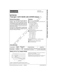 NC7SV125L6X Datasheet Page 2