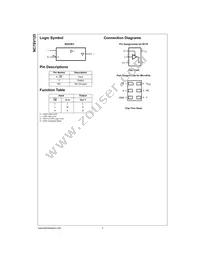 NC7SV125L6X Datasheet Page 3