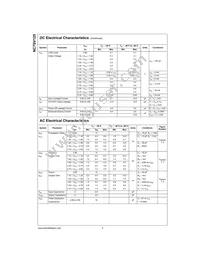NC7SV125L6X Datasheet Page 5
