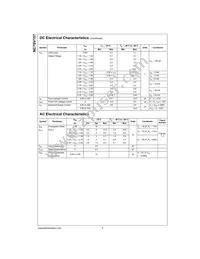 NC7SV157L6X Datasheet Page 5