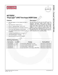 NC7SZ02M5 Datasheet Page 2