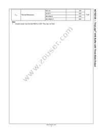 NC7SZ126M5 Datasheet Page 4