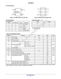 NC7SZ14P5 Datasheet Page 2