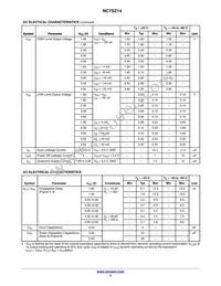 NC7SZ14P5 Datasheet Page 4