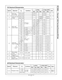 NC7SZ86M5 Datasheet Page 5
