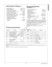 NC7SZD384P5X Datasheet Page 3