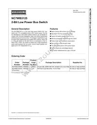 NC7WB3125K8X Datasheet Page 2