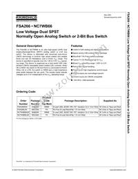 NC7WB66L8X Datasheet Page 2