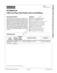 NC7WBD3125K8X Datasheet Page 2