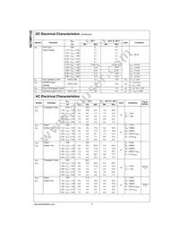 NC7WP125L8X Datasheet Page 5