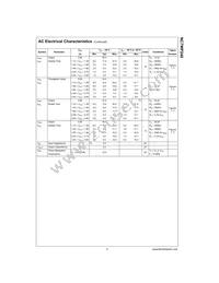 NC7WP240L8X Datasheet Page 5