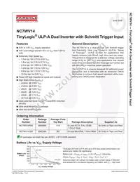 NC7WV14L6X Datasheet Page 2