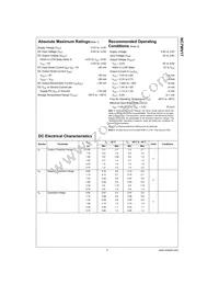 NC7WV17P6X Datasheet Page 3