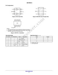 NC7WZ14P6 Datasheet Page 2