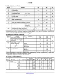 NC7WZ14P6 Datasheet Page 3