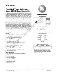 NCL30100SNT1G Datasheet Cover