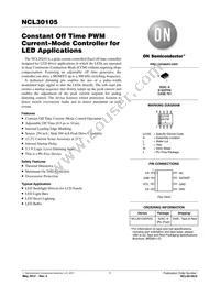 NCL30105DR2G Datasheet Cover