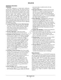 NCL30105DR2G Datasheet Page 11