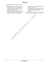 NCL30105DR2G Datasheet Page 21