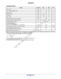 NCL30161MNTXG Datasheet Page 3
