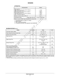 NCN4555MNR2 Datasheet Page 4