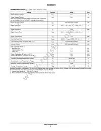 NCN6001MUTWG Datasheet Page 6