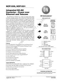 NCP1031DR2 Datasheet Cover