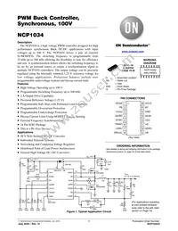 NCP1034DR2G Datasheet Cover