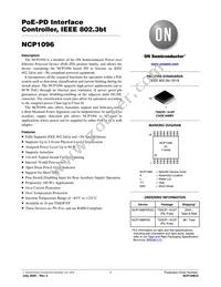 NCP1096PAG Datasheet Cover