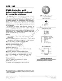 NCP1218AD65R2G Datasheet Cover