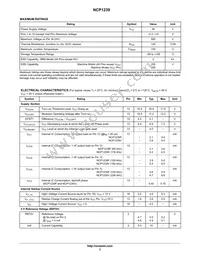 NCP1239VDR2G Datasheet Page 3