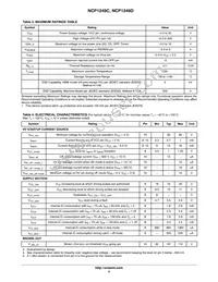 NCP1249CD65R2G Datasheet Page 4