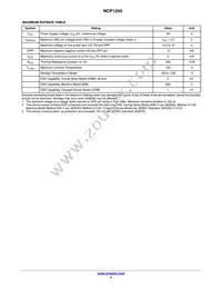 NCP1250BSN65T1G Datasheet Page 4