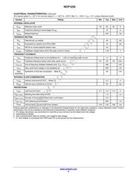 NCP1250BSN65T1G Datasheet Page 6