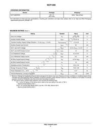 NCP1280DR2G Datasheet Page 4
