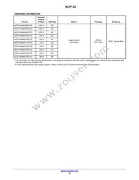 NCP134AMX135TCG Datasheet Page 10