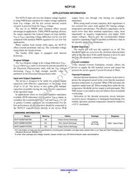 NCP135BMT040TBG Datasheet Page 10