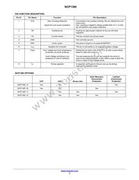 NCP1380BDR2G Datasheet Page 3