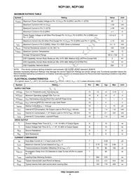 NCP1381DR2G Datasheet Page 4