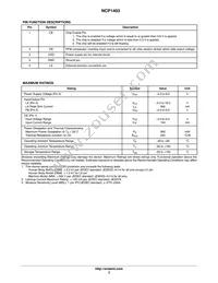 NCP1403SNT1G Datasheet Page 3