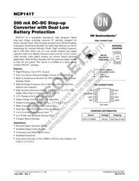 NCP1417DMR2 Datasheet Cover