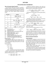 NCP1450ASN50T1G Datasheet Page 18