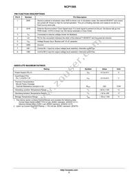 NCP1500DMR2G Datasheet Page 2