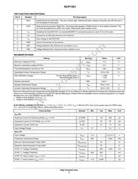 NCP1501DMR2G Datasheet Page 2