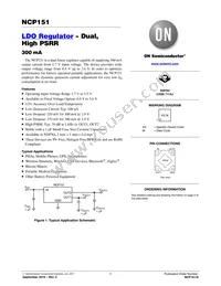 NCP151AAMX330180TCG Datasheet Cover