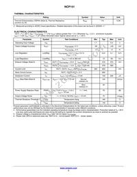 NCP151AAMX330180TCG Datasheet Page 3