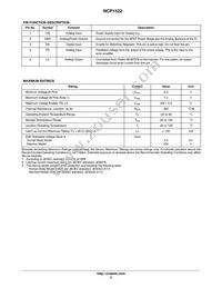 NCP1522ASNT1G Datasheet Page 3