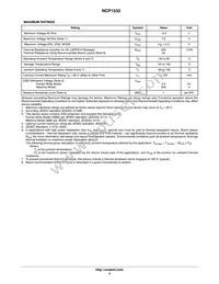 NCP1532MUAATXG Datasheet Page 4
